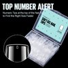 TOMICCA Short Square Gel Nail Tips, 504Pcs Full Cover Clear False Press on Nails, Soft Tips for Nail Extension DIY Nail Salon 12 Sizes