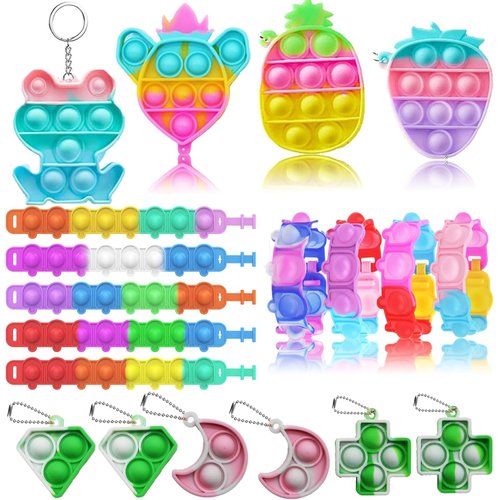 Taulaap 120 Pcs Party Favors Toy Assortment for Kids Birthday Party, Pinata Filler Goodie Bag Stuffers, School Classroom Rewards, Treasure Box Toys, Treasure Chest Carnival Prizes Bulk Toys