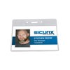 SICURIX Badge Holder Horizontal 50/pack (67815)