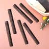 salbsever 6Pcs Carbon Fiber Cutting Comb Haircutting Combs Professional Heat Resistant Comb, Barber Comb Hair Stylist All Purpose Combs Medium and Fine Tooth for Man Woman Clipper Cuts Home Salon