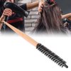 Small Volumizing Bangs Hair Brush Hairdressing Comb Hair Curler Brush Makeup Comb Teasing Brush for Blow Dry Hair(20mm)