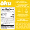 ōku Conscious Energy Gummy Snacks – Natural Caffeine from Green Tea & Yerba Mate, Vegan, Clean Ingredients, Gluten-Free, Focused Energy, Antioxidants & Fiber, Comes in Delicious Flavors