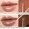 BBIA Over Glaze Stick - Lip Plumping Gloss Melting Balm Lipstick, Intensive Volume Up, High Shine & Glossy, Ultra Watery Moisturizing & Volumizing, Glowy Texture, Korean Lip Makeup (06 CHOCO GLAZE)