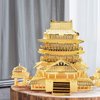 Piececool 3D Metal Puzzle for Adults, Tengwang Pavilion Metal Model Kit, Chinese Famous Architecture Building Kit DIY Craft Brain Teaser 3D Puzzles STEM Toys Gifts for Teens Man Woman Family- 106 Pcs