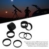 Focal Length Extension Tube Kit, 8 PCS Aluminum Alloy M48X0.75 Astronomical Extension Tube Kit 3 5 7 10 12 15 20 30mm Extending Ring for Astronomical Telescope Photography