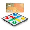 Ludo Magnetic Folding Travel Board Game Set - 9.75 Inches