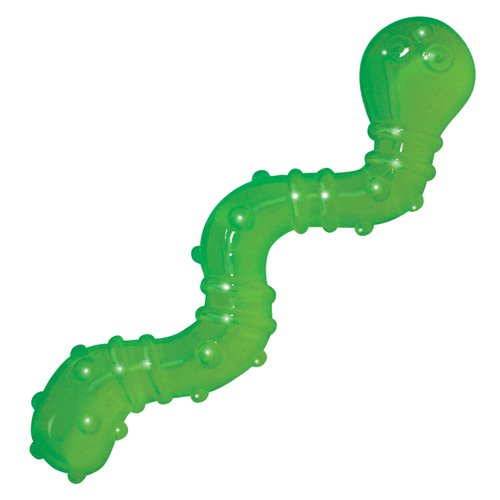 Catstages Orkakat Wiggle Worm Dental Catnip Cat Chew Toy, Assorted Color
