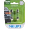 Philips Automotive Lighting 12844LLB2 LongerLife Miniature Bulb, 2 Count (Pack of 1)