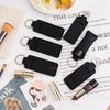 AUEAR, 10 Pack Lip Balm Sleeves Lipstick Holder Chapstick Keychain Holders Lip Gloss Holder for Women and Girls