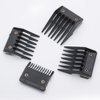 LALAFINA 4PCS Hair Clipper Guards Guide Combs Beard Trimmer Guards H Electric Trimmer Comb Clipper Combs Replacement Dedicated Clipper.