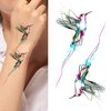 Glaryyears Flower Temporary Tattoos for Women Girls, 30-Pack Variety Pack Small Floral Fake Tattoos Stickers, Sexy Realistic Tattoos of Blossom Rose Lavender Butterfly on Arm Wrist Back Body