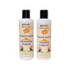 KYVAN Honey & Coconut Rejuvenating Shampoo & Nourishing Conditioner Set, Paraben Free, Cruelty Free, Natural Hair, 8 oz each