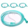 Global Stay Soft Adult Nasal Cannula with 7ft Soft Green, Universal Connector, Kink Resistant, Lightweight Tubing (3 Pack)