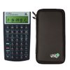 HP 10B II Plus/Hewlett Packard 10BII+ Financial Scientific Calculator + WYNGS Protective Case Black