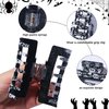 Halloween Hair Clips for Women Girls Black Claw Clip Skull Pattern Hair Claw Clips Non-Slip Hair Clamps Cute Halloween Hair Accessories Halloween Party 1PCS
