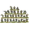 WarLord Bolt Action German Grenadiers Late War Infantry 1:56 WWII Military Wargaming Figures Plastic Model Kit, Small