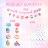 Sweet Sassy and Six Birthday Decorations - Sweet Sassy and Six Banner Hanging Swirl 6th Birthday Decorations for Girls Ice Cream Donut Cake Sweet 6th Birthday Party Supplies for Girls