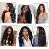 6x6 Hd Lace Closure Body Wave Human Hair Bleached Knots 6 6 Lace Closure Unprocessed Virgin Hair 150 Density 6x6 Closure Only Swiss Lace Hand Tied 6 x 6 Closure Pre Plucked with Baby Hair 9a 16 Inch