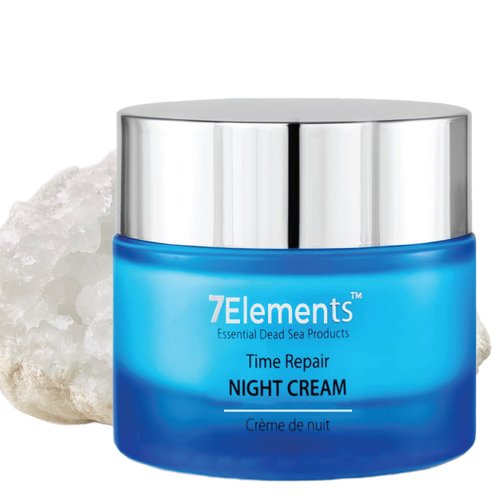 7Elements Anti-Aging Face Moisturizer With Dead Sea Minerals, Herbal Extracts & Vitamins - Non Greasy Day Cream For Dry & Oily Skin - Nourishing Face Cream For Women (Day Cream)