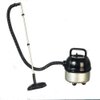 Dollhouse Miniature Portable Workshop Vacuum Cleaner, Silver with Black