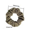 Scrunchies for Women, Solid Elastic Bands Ponytail Holder Hair Accessories, 12 Pack
