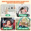 LOOKLEBE 9pcs 6-9-12months Baby Stroller Hanging Toys, Crib Pendant Bell Toys, car seat Hanging Toys, Shaking and Making Soft Noises, Portable Travel Toys, Newborn Toys That Soothe Restless Emotions