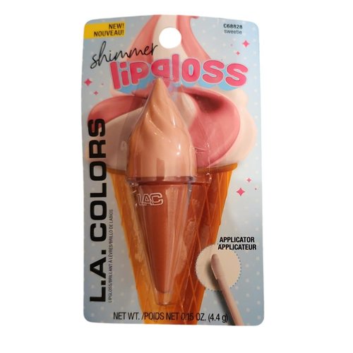 Shimmer Lip Gloss, 0.15 oz, Sweetie Shade