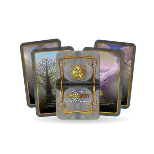 Ibiza Tarot Sacred Geometry Oracle Cards | Fortune Telling Tarot Cards Deck for Beginners | Authentic Tarot Reading Experience - Set of 22 Cards