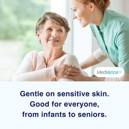 Medvance Soft Silicone Tape with Perforation for Easy Cut Size - 1" Width (3 Pack, 5 Yards)