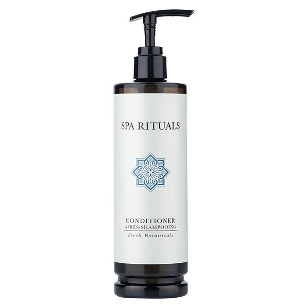 World Amenities Spa Rituals Pump Bottle Hair Conditioner - Pump Bottle with Garden Flowers Fresh Fragrance Natural Conditioner