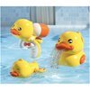 Little Yellow Ducks Bath Toys Bathtub Toy for Toddlers Age 18 Months+ Kids ,Bath Pipes Toys for Boys and Girls Tub Water Toys , Holiday and Birthday Gift(3Pcs)