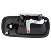 Lcyolada Exterior Door Handle Front Left Driver Side for 1996-2009 Express/Savana 1500/2500/3500/4500 Van, Replces 79320,w/Key Hole,Textured Black