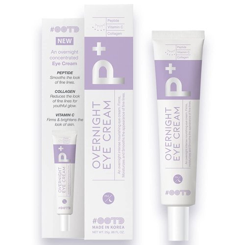 #OOTD Eye cream for dark circles puffiness and bags anti aging wrinkles korean cream peptide, vitamin c, collagen, vegan under eye treatment 25g