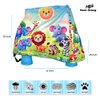 Hard & Strong Water Table Cover , Oxford 600D Durable Waterproof Cover for Water Table Kids , Dust Proof Anti-UV Kids Table Cover , Cute Colorful Vibrant Design Outdoor Water Table Cover plus Bag