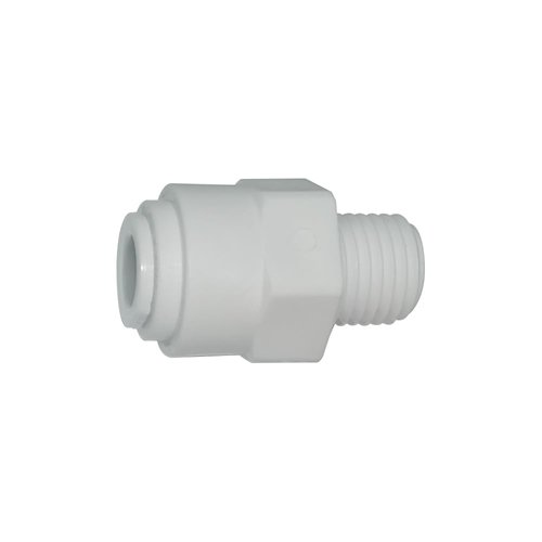 MALIDA 10pcs Straight 5/16" OD Tube x 1/4" Male Thread Adapter Tube Push to Connect Fittings for Reverse Osmosis RO water filter System Faucet Adapter.