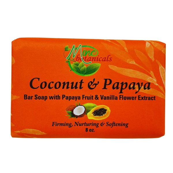 Mine Botanicals Coconut & Papaya Bar Soap