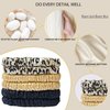 Silk Hair Towel, Friction-Resistant, Amino Acid-Rich, Durable, Breathable (6PCS(Black, Gold, Light Pink))