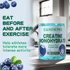 DANEW PRO Creatine Monohydrate Gummies 5000mg for Men & Women, Creatine Monohydrate for Muscle Strength, Muscle Builder, Energy Boost, Pre-Workout Supplement(120 Count)-Blueberry Flavor