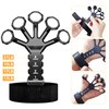 ALMAH Hand Grip Strengthener kit(5 Pack),Grip Strength Trainer,Forearm Workout Trainer Adjustable Grip Exercises,Finger Grip Strengthener,Finger Stretcher,Grip Ring & Stress Relief Ball with Carry Bag