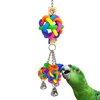 Bonka Bird Toys 966 Bouncy Bouncy 15" x 3.50", Parrot, Tug Pull Cage Toy, African Grey, Quaker, Piuonus, and Similar Birds