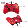 USonline911 Wired Controller Replacement for Xbox 360 Joypad Vibration Gamepad Joystick for PC Controller for Windows 7/8 / 10(Red