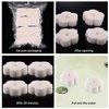 24 Pieces Sponge for Hot Tub Accessories, Flower Oil Scum Absorber for Swimming Pool and Spa