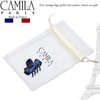 Camila Paris CP2440 French Hair Clip for Women, Small Handmade, Blue, Girls Hair Claw Clips Jaw Fashion Durable Styling Hair Accessories for Women, Strong Hold No Slip Grip, Made in France