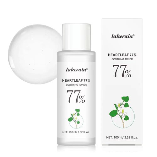 Heartleaf 77% Soothing Toner，Deep Hydration and Skin Purification are Ideal Choices for Balancing Oils and Fats.Facial Care for Sensitive Dry Oily Skin(3.52 Fl.Oz)