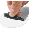 Easy@home 16 2"x3" Reusable Adhesive Electrode TENS Pads for TENS Electronic Pulse Massager in Hand Shape, 510K Cleared for Over The Counter (OTC) Use
