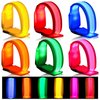 KQYSLXG 6 Pcs Led Glow Wrist Bracelets, LED Glow Flashing Arm Wrist Bands, Light Up Wrist Bracelets Bands Party Favors Supplies for Night Events Halloween Christmas Festivals Party