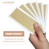 Lacer Hair Extension Tape Tabs 72 Pieces Double Sided Replacement Tape for Hair Extensions, 1.6 x 0.31 Inch (4 * 0.8cm)