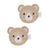 Bear Ear Hair Clip Pin Baby Girls Hair-Clips Hairpin Black Bear Ear Hairgrip BBG09 (Bear Cub)