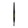 GRAVITAS Eyebrow Pencil and Beard Filler Pencil for Men – Waterproof, Double-Ended Automatic Angled Tip & Spoolie Brush, Cruelty-Free (Dark Brown)