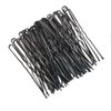 Leline's Black Hair Pins 50 Pieces, U Shaped Pins, Bun Hair Pin Kit for Women Girls, 2.4 inches